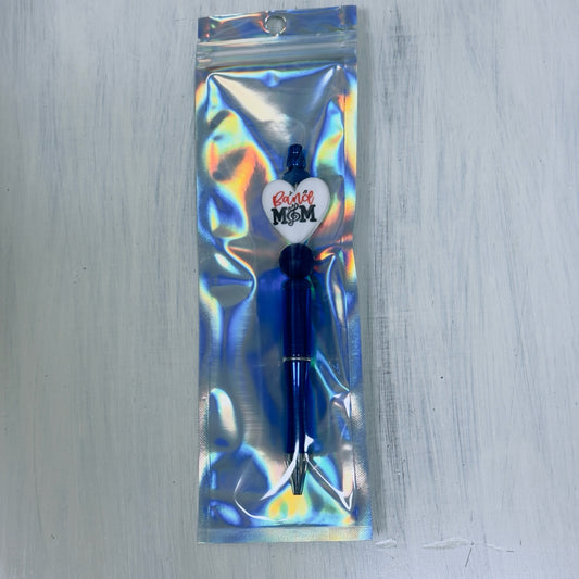 Beaded Ink Pen - Band Mom