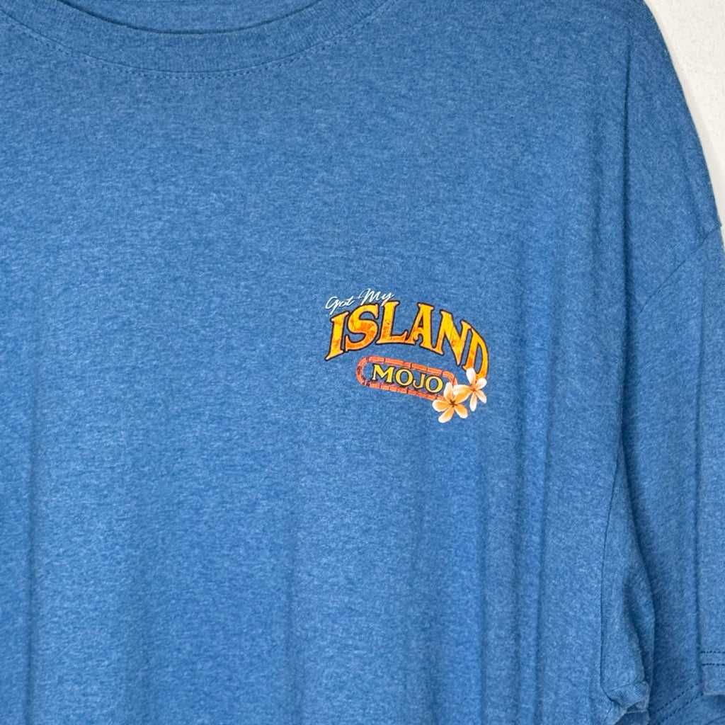 Newport Blue "Island Mojo" Graphic Tee - Size XXL