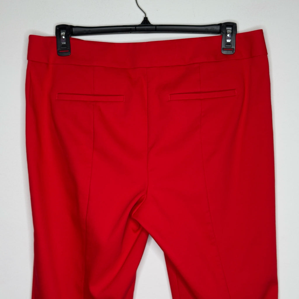Loft Julie Skinny Red Dress Pants - Size 14