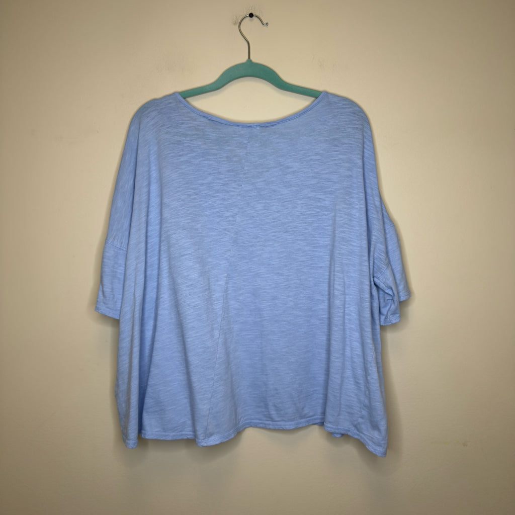 Petal Dew Cropped Tee - Size 2X