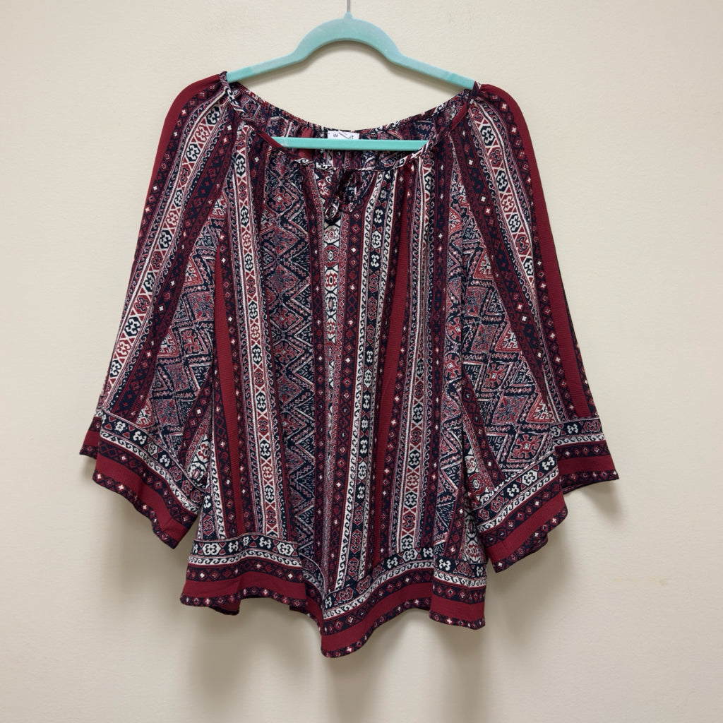 Westport Boho Style Top - Size 2X