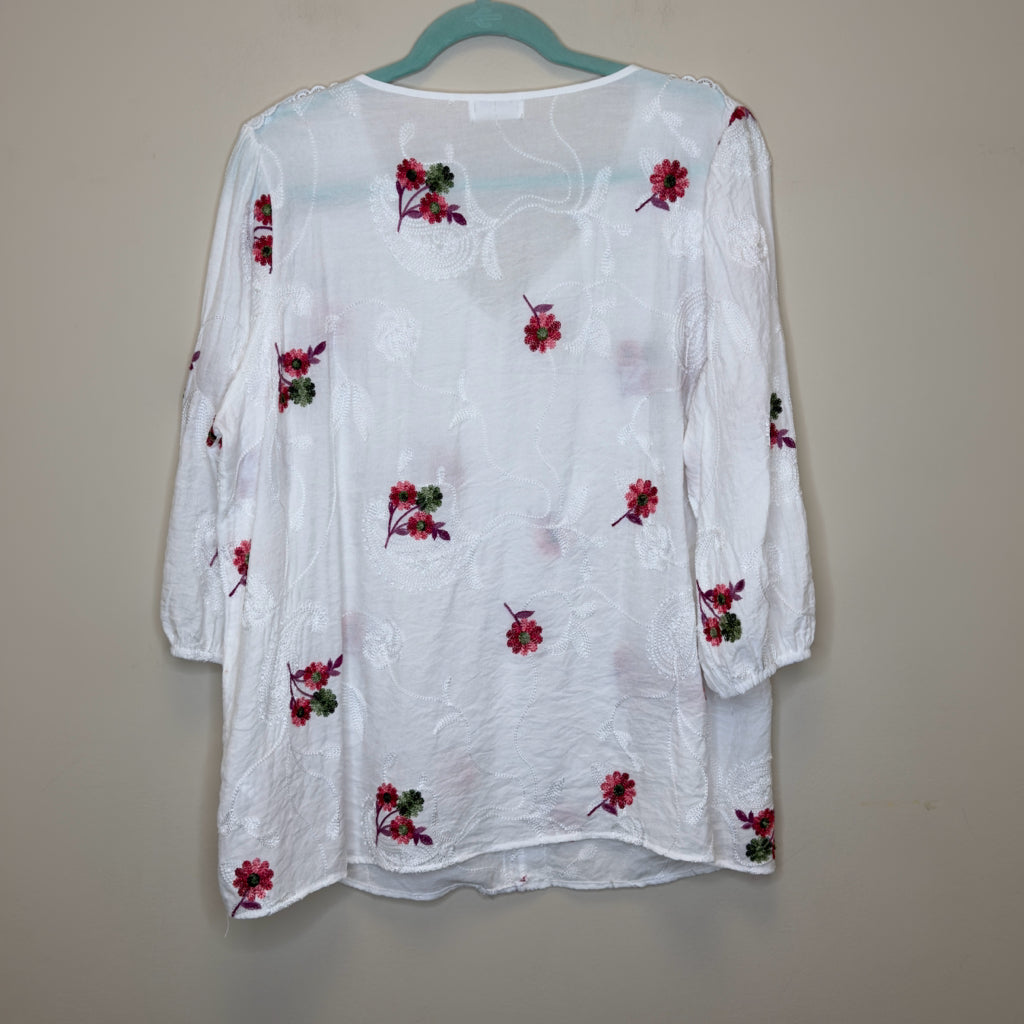 Kindred Embroidered Top - Size 1X