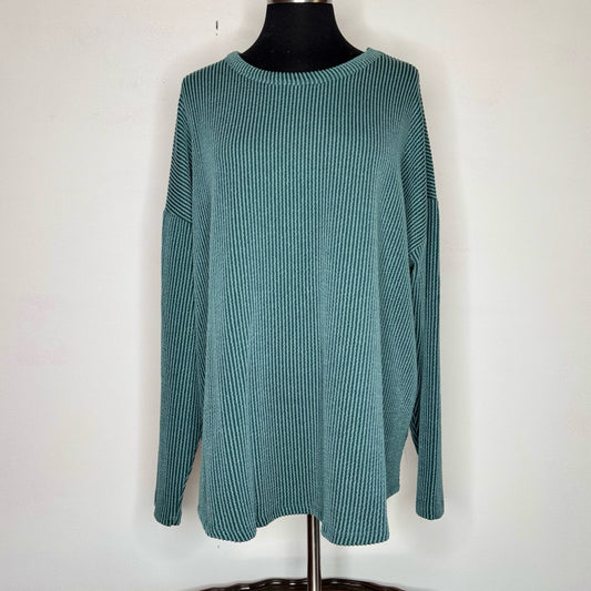 24/7 by Maurices Ribbed Top - Size XXL