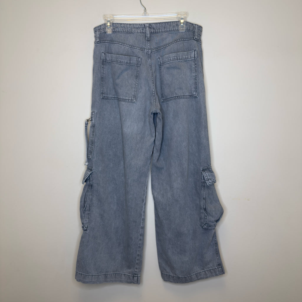 Wild Fable Mid Rise Baggy Cargo Jeans - Size 8