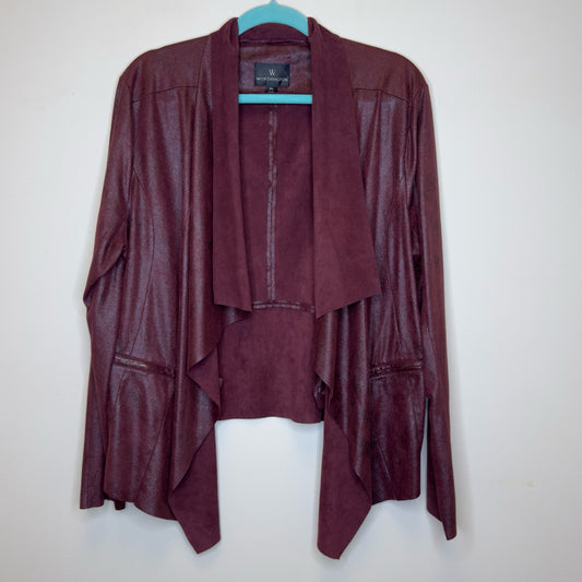Worthington Drape Front Cardigan - Size XL