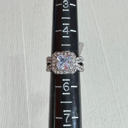 Wide Infinity Loop Statement Ring - Size 5