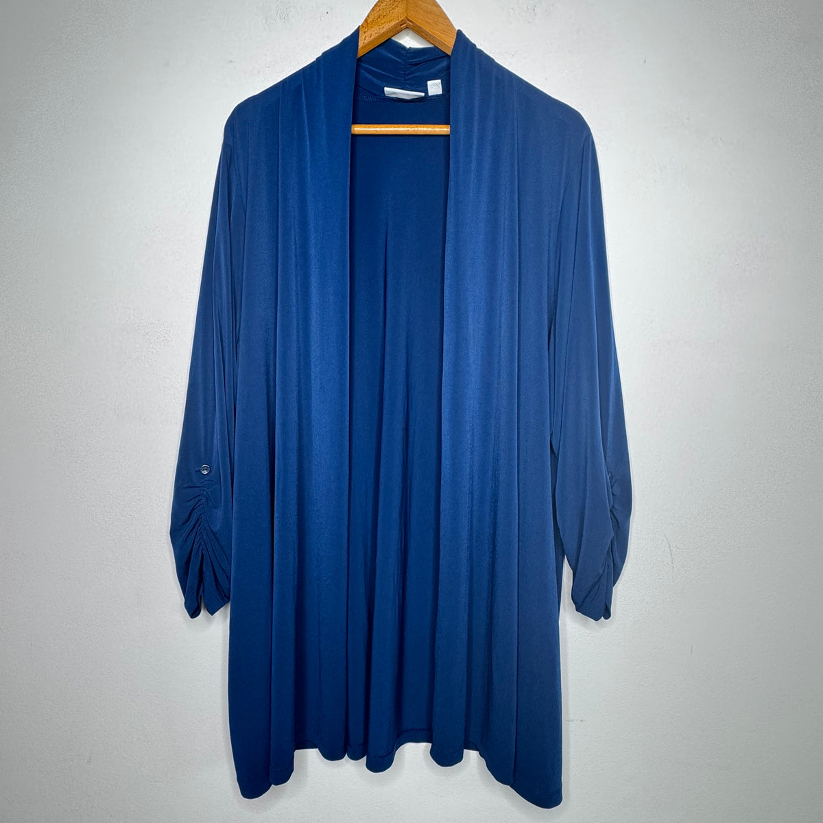Susan Graver Liquid Knit Open Front Cardigan - Size 2X