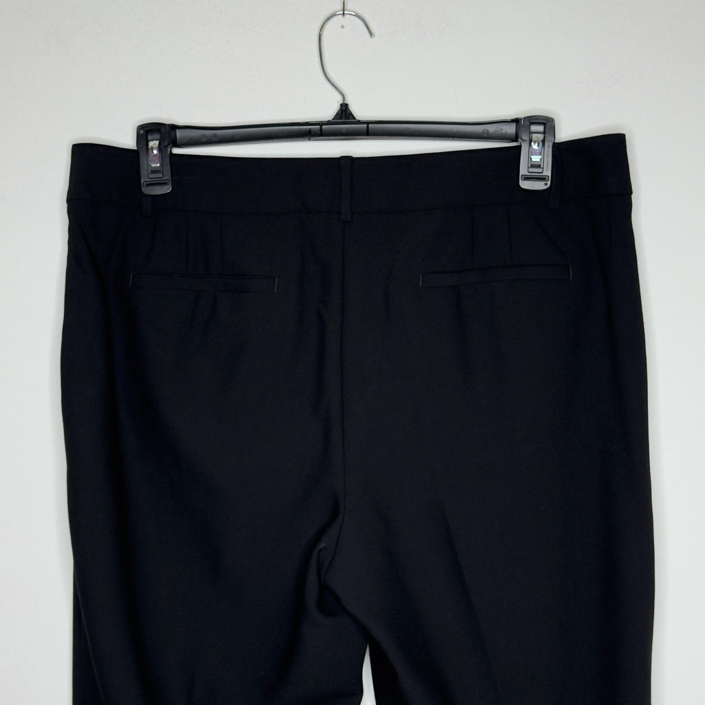 Loft Curvy Slim Black Dress Pants - Size 14