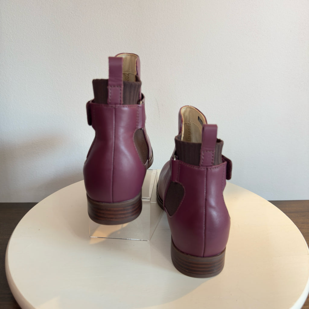 Spenco Park Avenue Bootie - Burgundy - Size 8.5 B