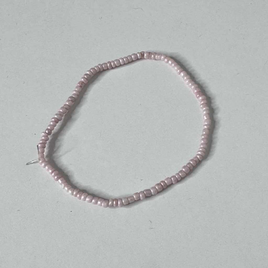 Inga Ann's Light Pink Beaded Bracelet