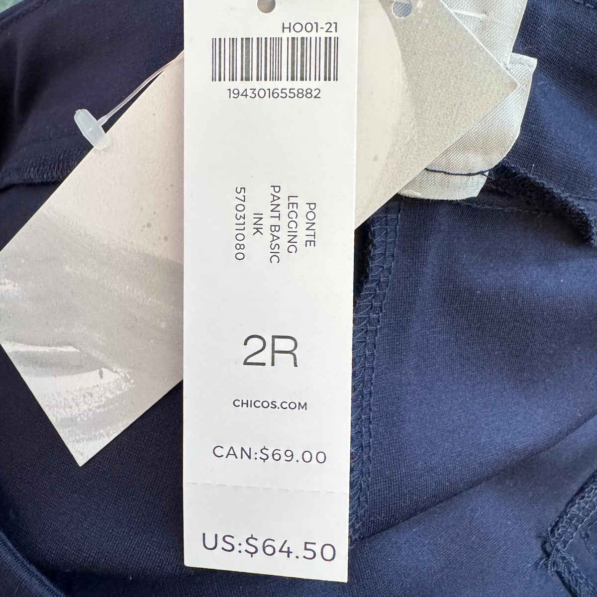 Chico’s Ponte Leggings - Size 12