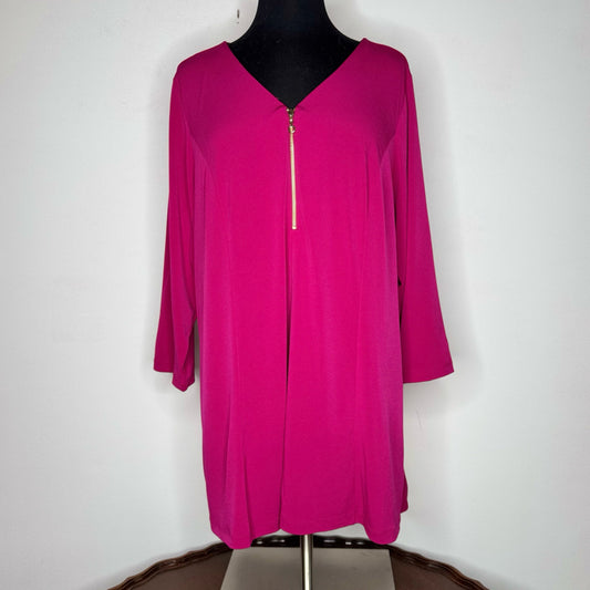 Susan Graver Top - Size 1X