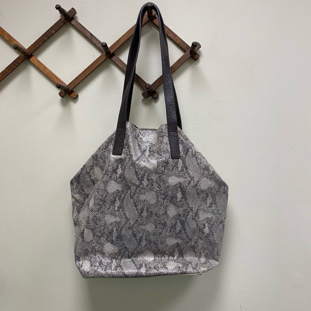 Joy Snakeskin Tote