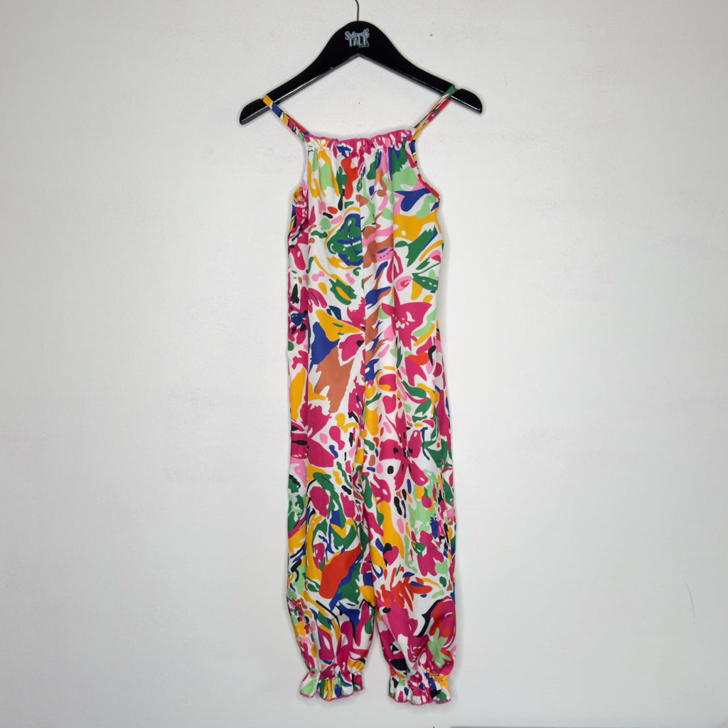Multicolor Jumpsuit - Size 4 Youth
