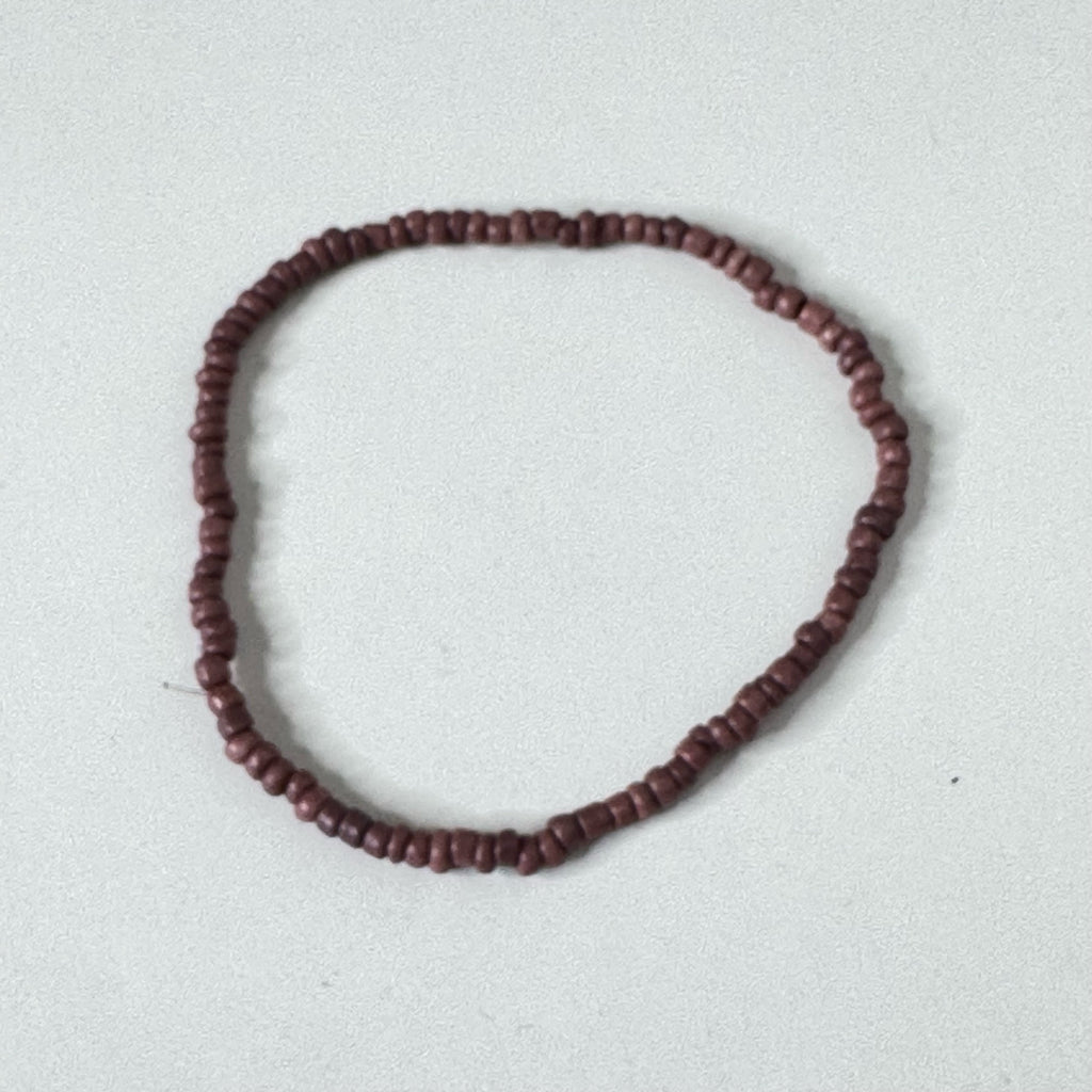 Inga Ann's Purple Beaded Bracelet