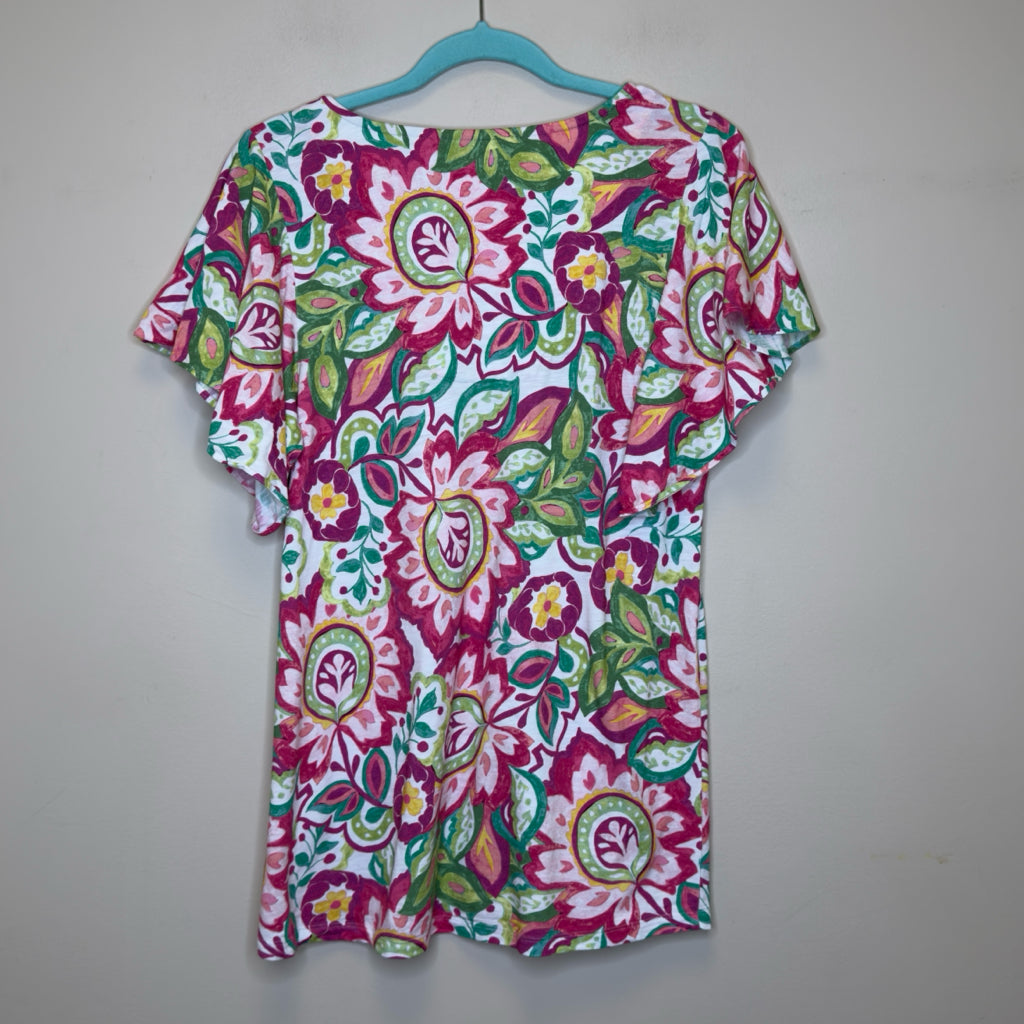 Soft Surroundings Elana Tunic Tee - Size Large