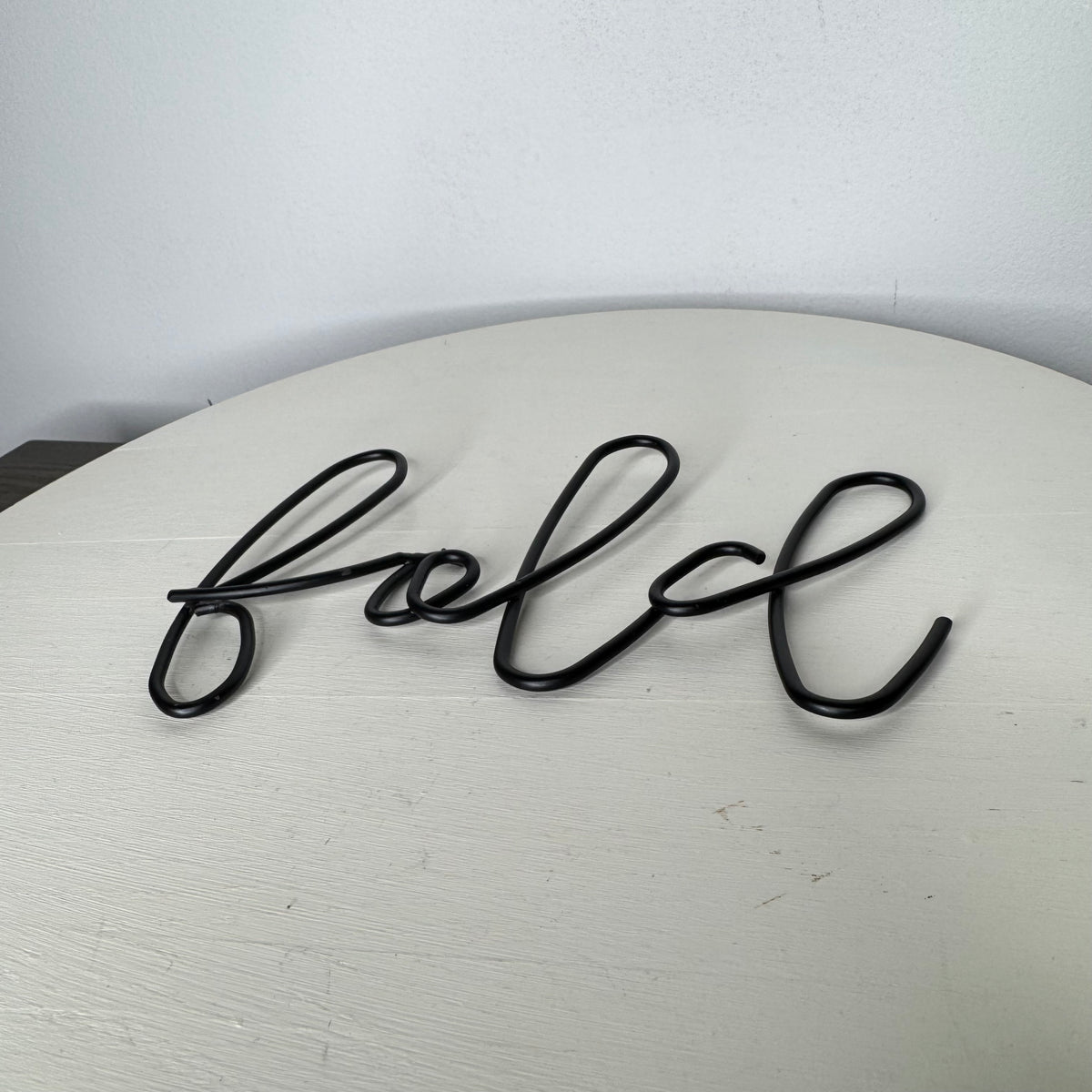 Metal Fold Laundry Sign