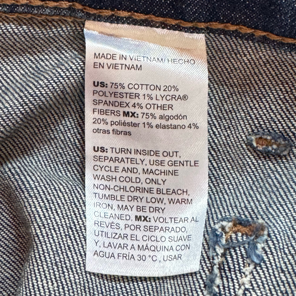 Chico's High Rise Straight Leg Jeans - Size 14