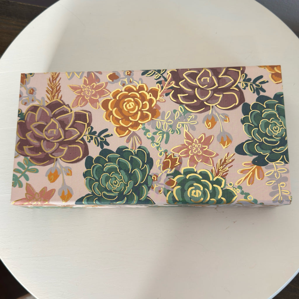 Succulant Print Storage Box