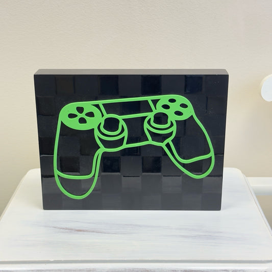 Game Controller Box Sign