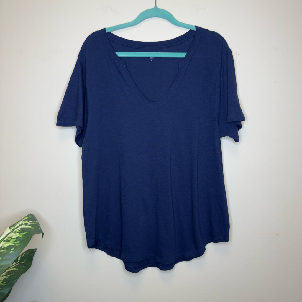 Loft Relaxed Tunic Tee - Size Large