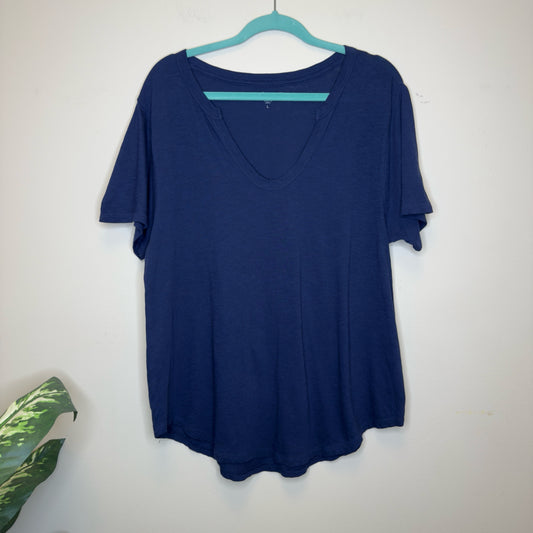 Loft Relaxed Tunic Tee - Size Large