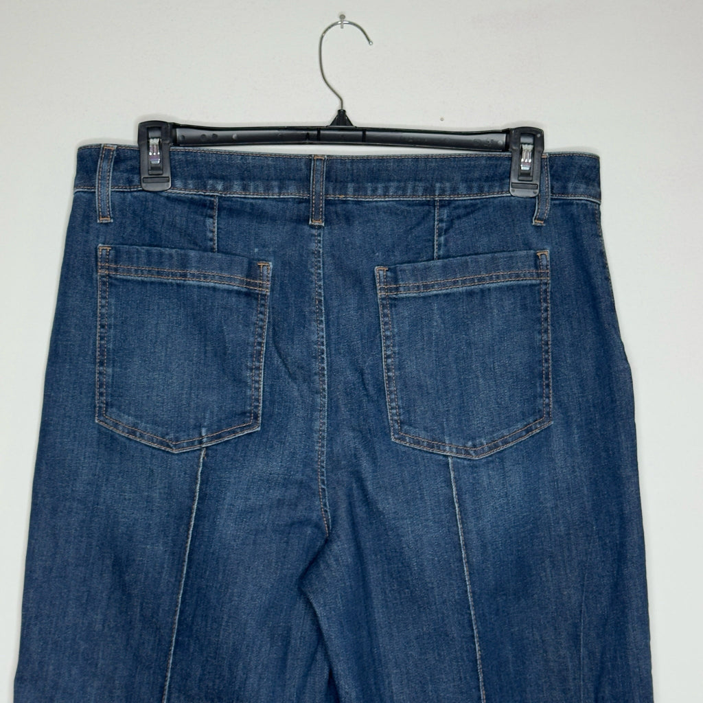 Chico's High Rise Straight Leg Jeans - Size 14
