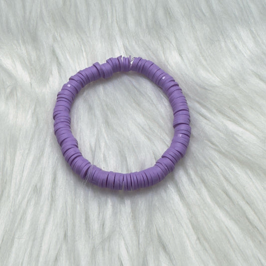 Inga Ann's Purple Polymer Bracelet