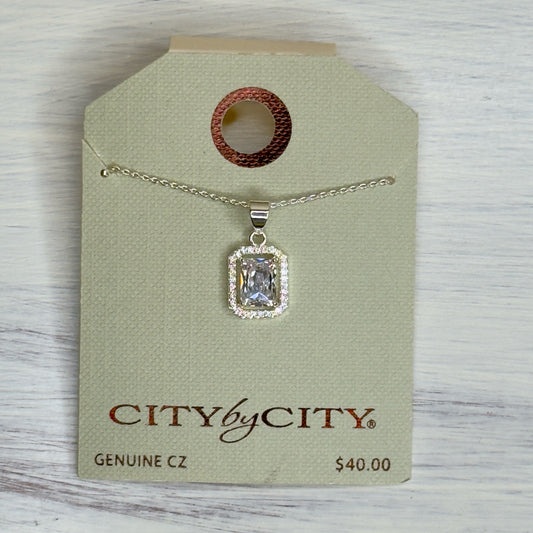 City by City Cubic Zirconia Necklace