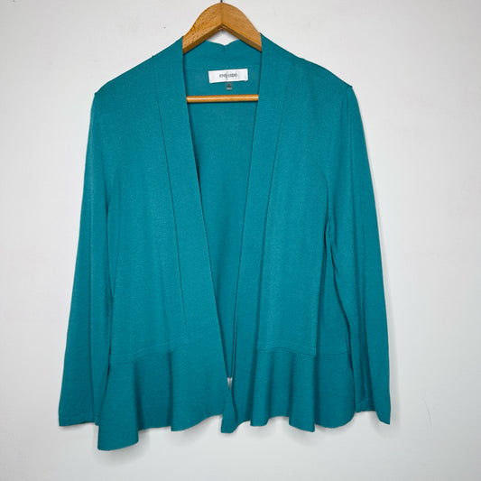Jones Studio Open Front Lightweight Cardigan - Size Large