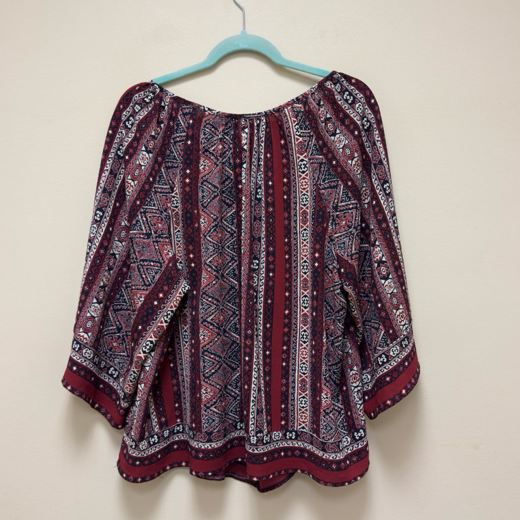 Westport Boho Style Top - Size 2X