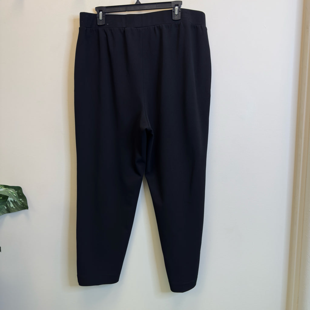 Catherines Crepe Knit Pull-On Pants - Size 1X