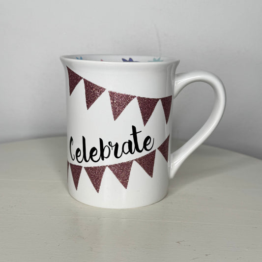 Celebrate Glitter Is My Favorite Color Mug
