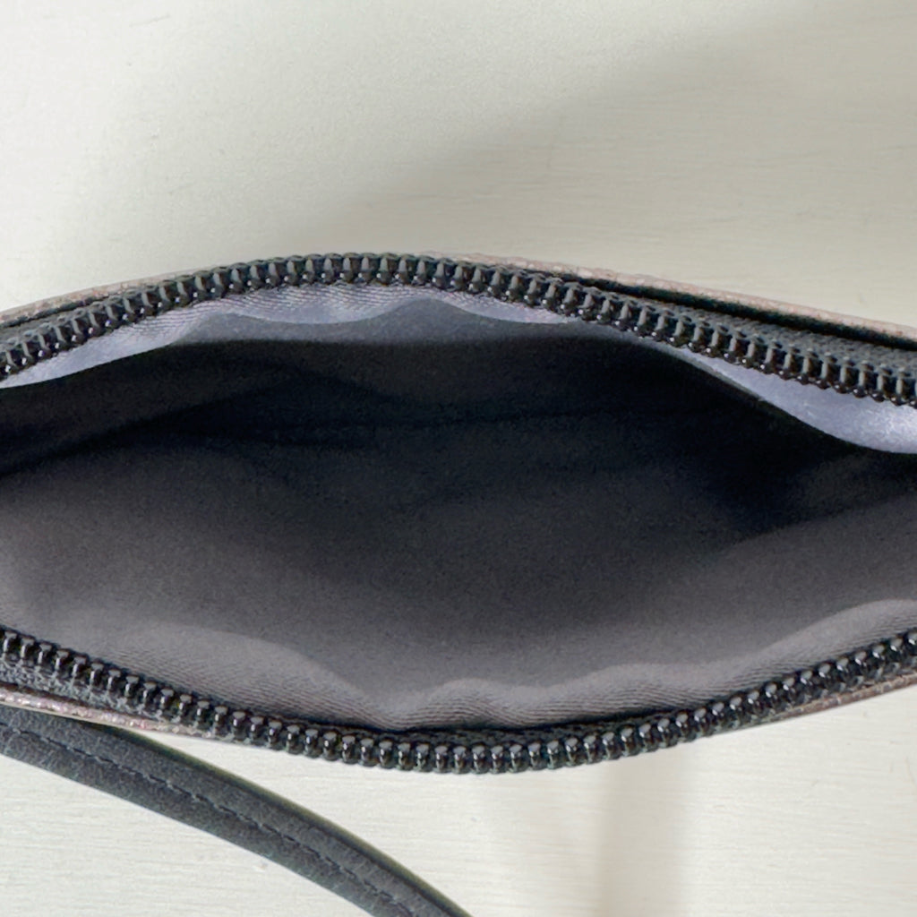 Coach Metallic Wristlet Wallet