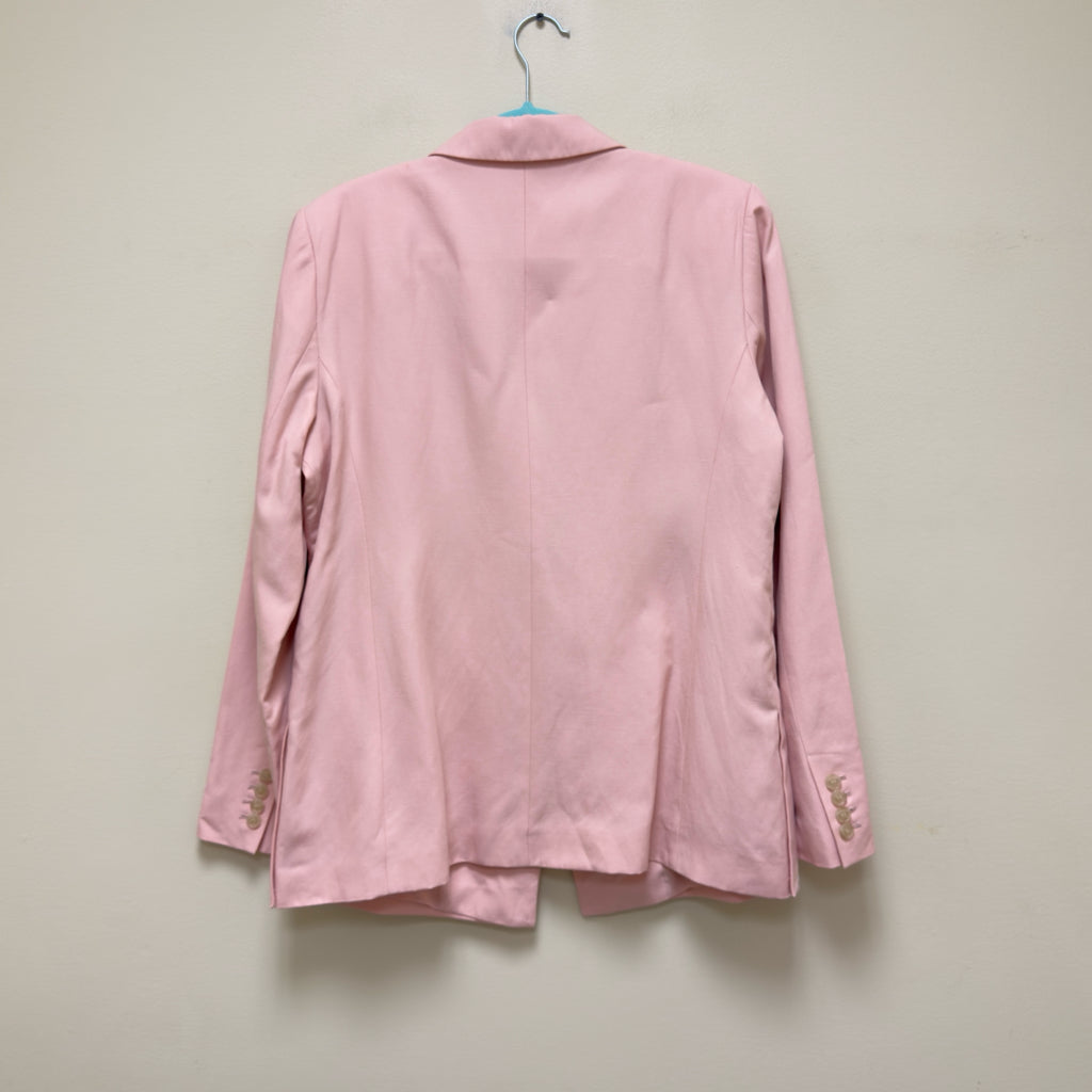 Loft Linen Blend Blazer - Size 14