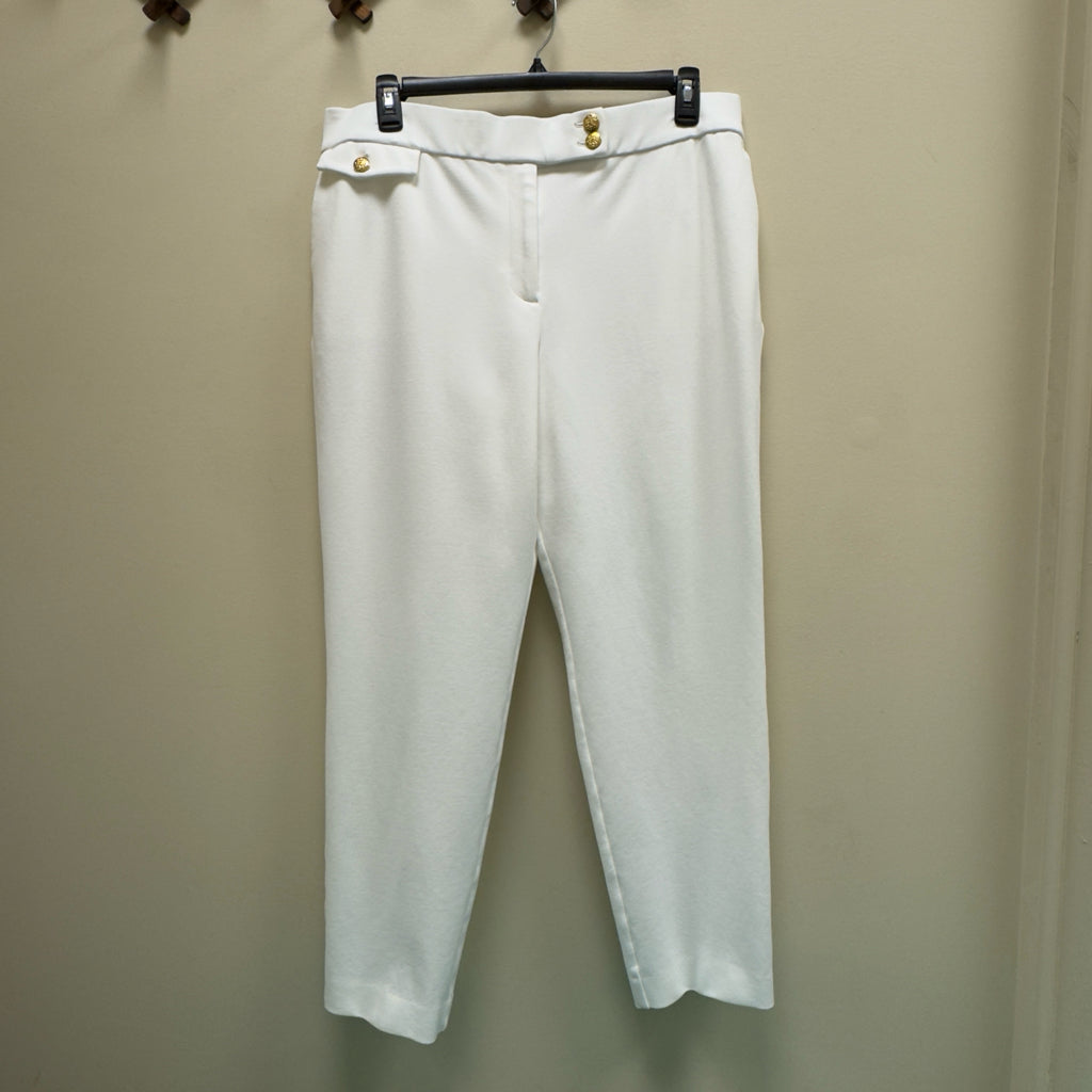 Tailored by Susan Graver Smart Ponte Slim Leg Pants - Size 1X