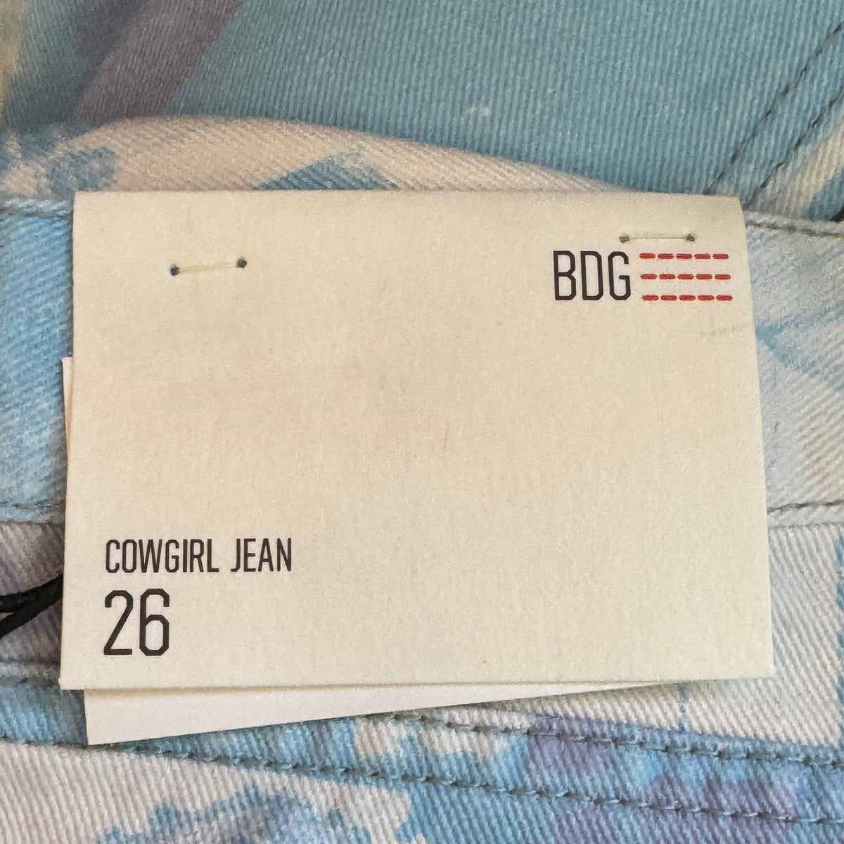Urban Outfitters BDG Low Rise Cowgirl Jeans - Size 26