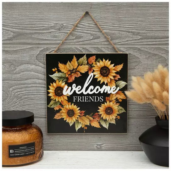 Welcome Friends Wall Decor