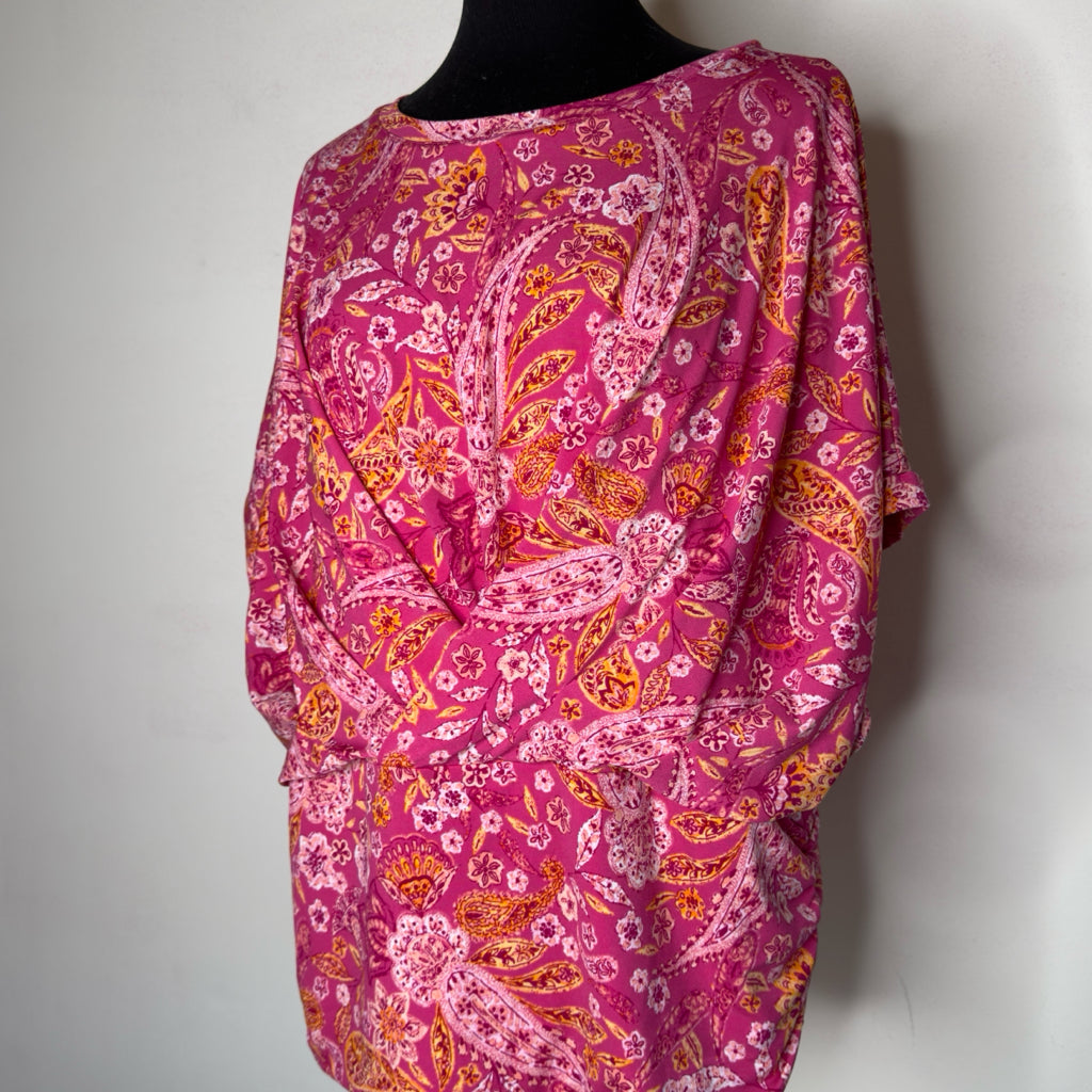 Chaus Floral Top - Size 2X