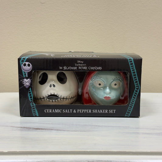 Tim Burton's The Nightmare Before Christmas Salt & Pepper Shakers Set