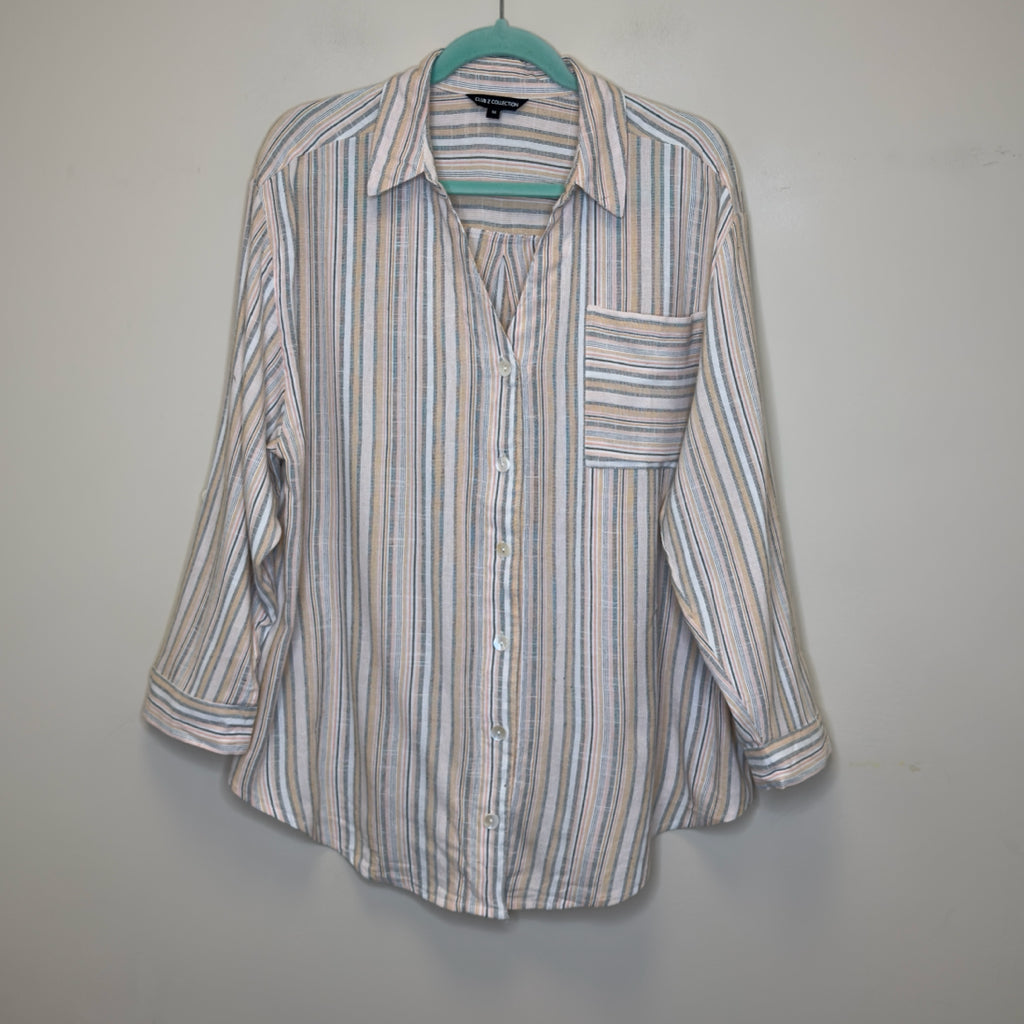 Club Z Collection Top - Size 1X