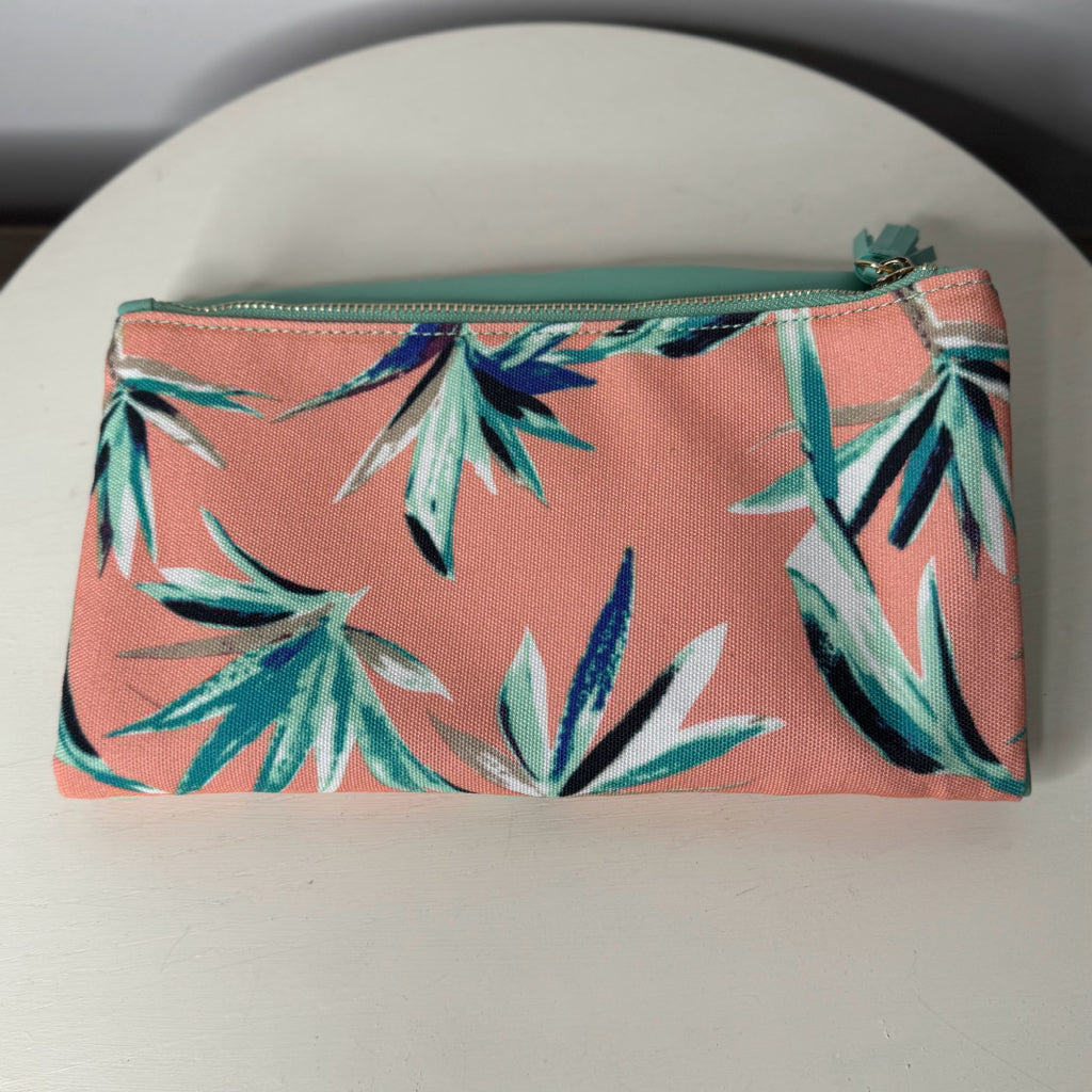 Rachel Pally Foldover Tropical Print Clutch Pouch
