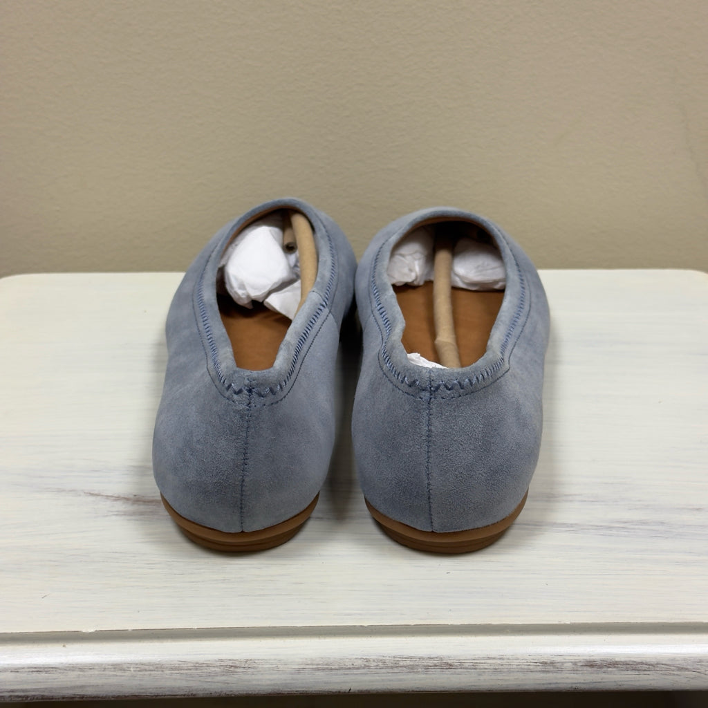 Zodiac Sonia Washed Denim Blue Flats - Size 8 1/2