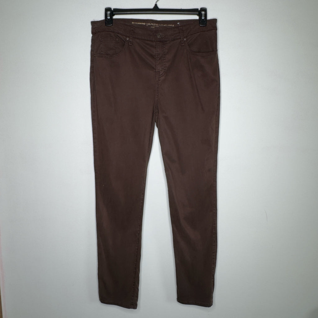 Chico's So Slimming Girlfriend Slim Leg Ankle Jeans - Size 12 Tall
