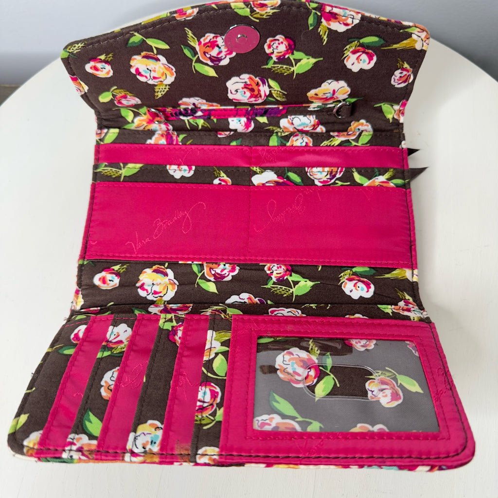 Vera Bradley English Rose Wallet