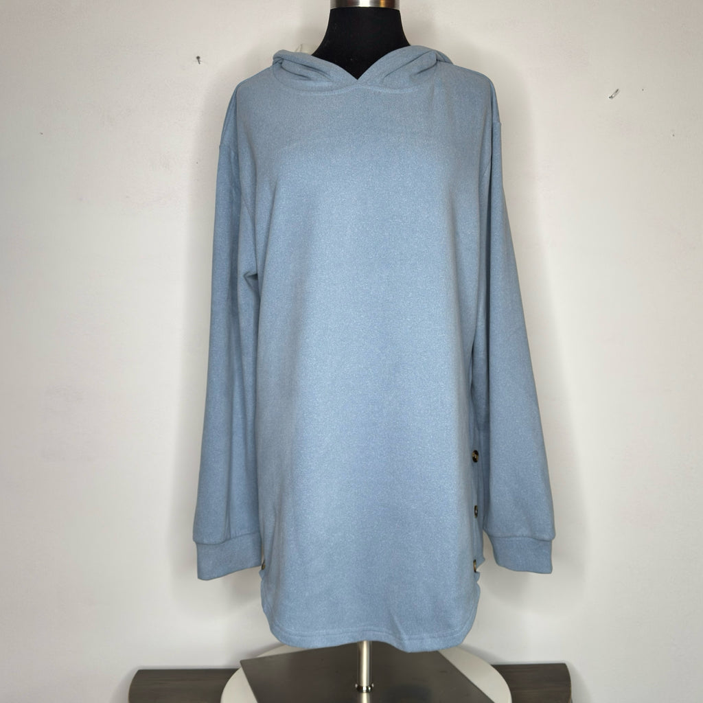 Hooded Fleece Sweatshirt - Size XL