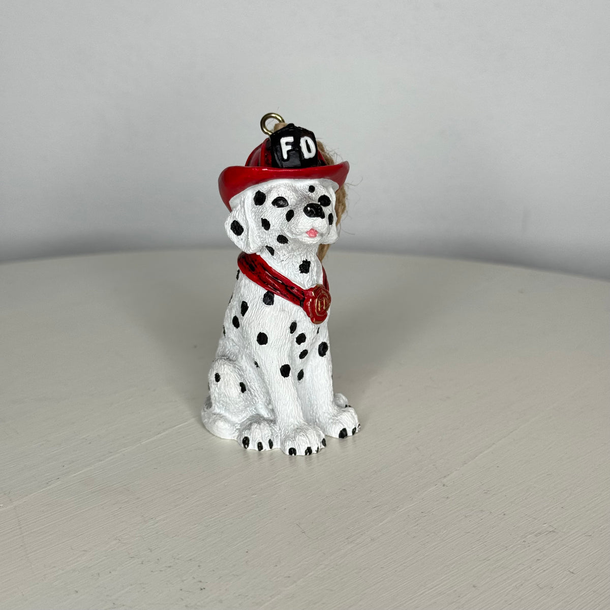 Fire Department Dalmatian Dog Ornament