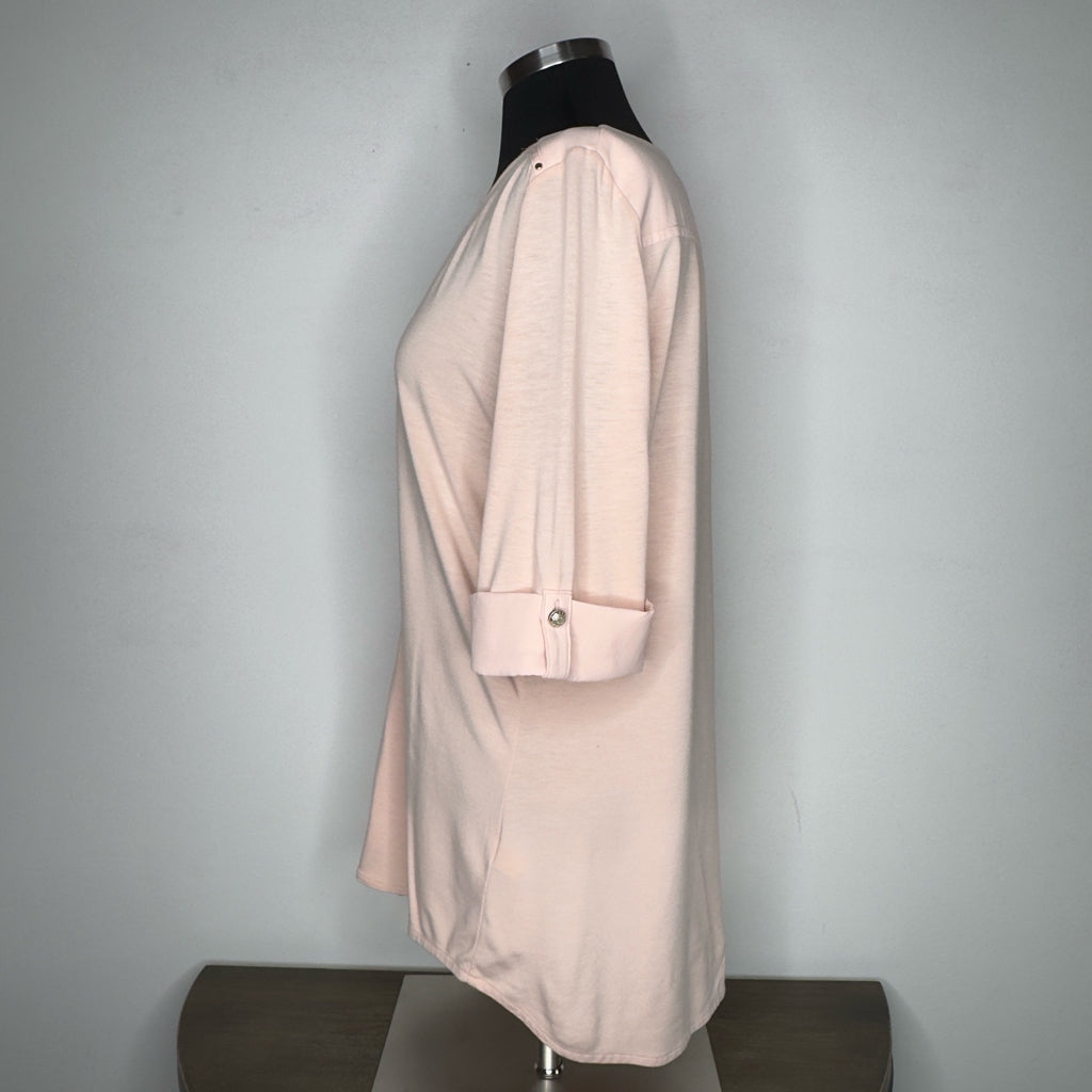 White House Black Market Button Front Top - Size Large