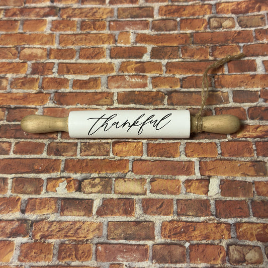 Thankful Hanging Rolling Pin