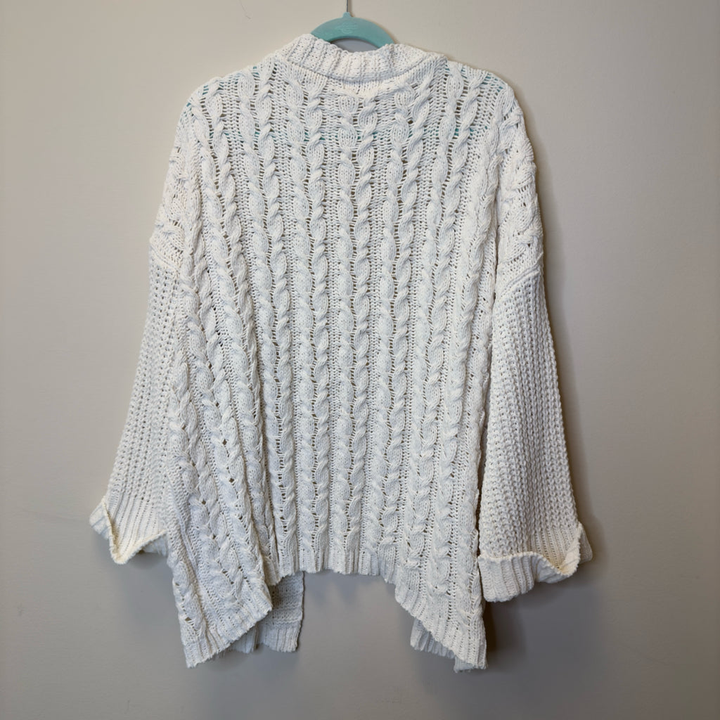 Umgee Cableknit Cardigan Sweater - Size XL/XXL